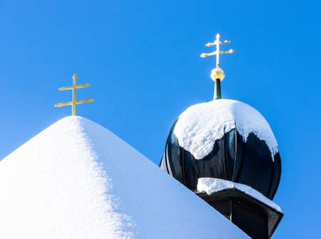 typical church at the european alpsの写真素材