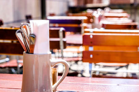 typical wooden folding chairs - photo