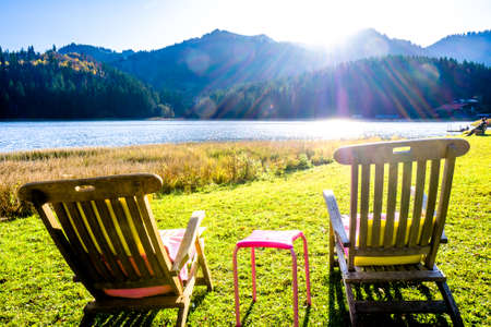 typical sun lounger chair - photo