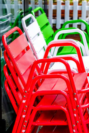 new chairs at a italian restraurant