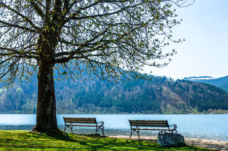 Schliersee lake in Bavaria - photoの写真素材