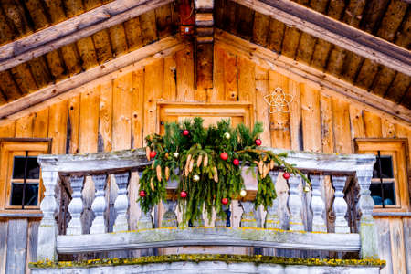 typical old bavarian farmhouse near munich - germanyの写真素材