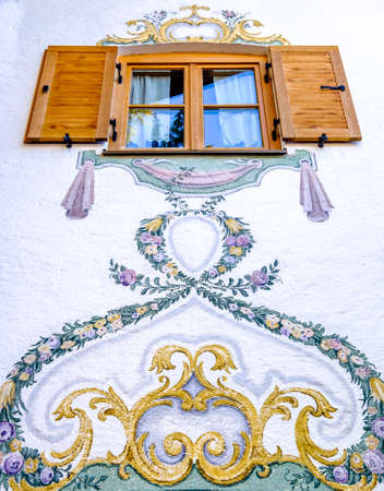 typical old bavarian window