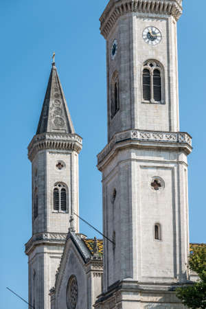 sankt ludwig church - munich - germanyの写真素材