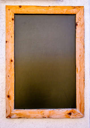 old menuboard - space for textの写真素材