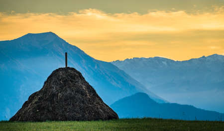 landscape murnauer moos - bavaria - germanyの写真素材