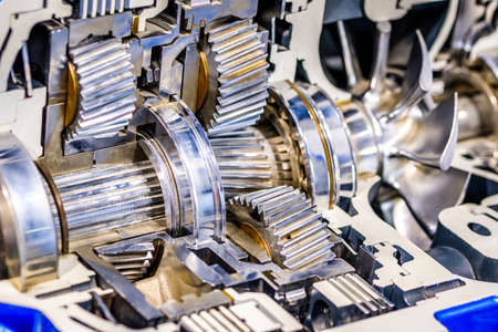 cross section of a car automatic gear - photo