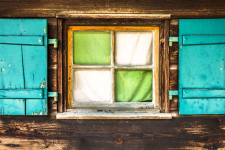 beautiful old window at a house