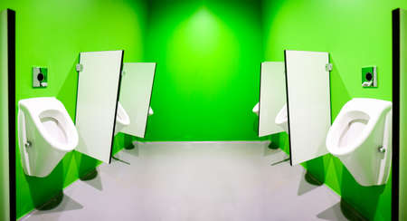 Modern public restroom