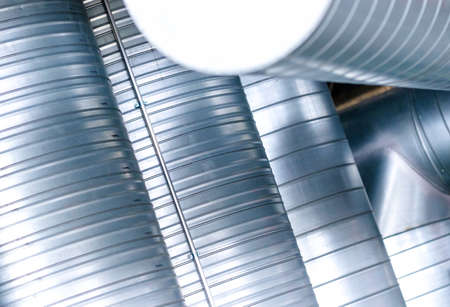 modern tubes at a laboratory