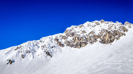 famous inn valley and innsbruck in austria - nordkette mountain