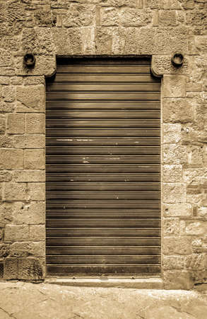 old store front - space for textの写真素材