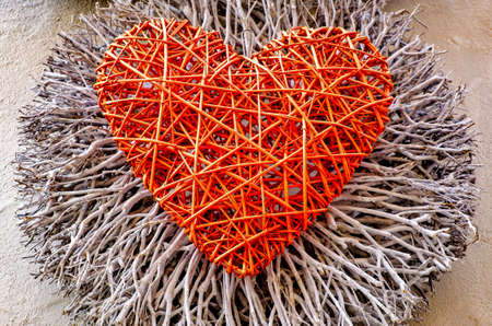 nice heart shape for backgroundの写真素材