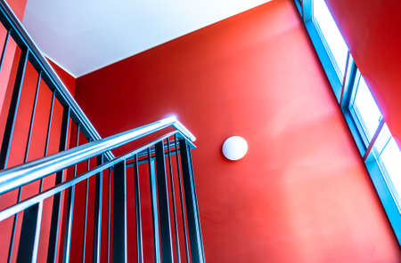modern spiral staircase - concrete - photoの写真素材