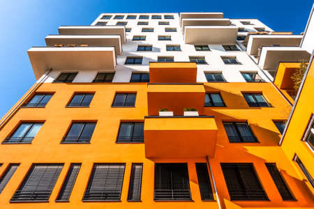 modern plattenbau in germany - photo