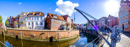old town of stade in north germany - northsea