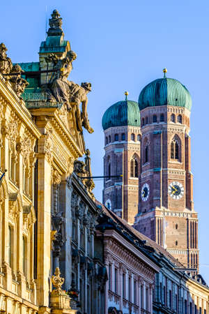 Munich Cathedral - Liebfrauenkirche in Munichの写真素材