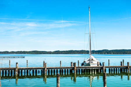 sailboats at a harbor - photoの写真素材