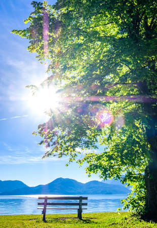 walchensee lake in bavaria - germany - photoの写真素材