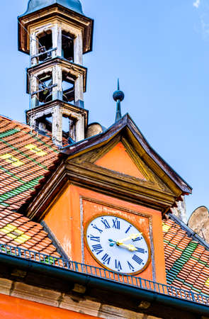 famous old town of dinkelsbuhl - germany