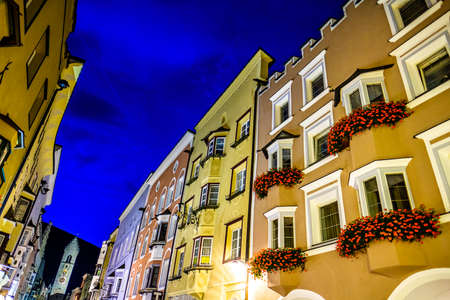 famous old town of sterzing in italy