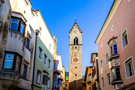 famous old town of sterzing in italy