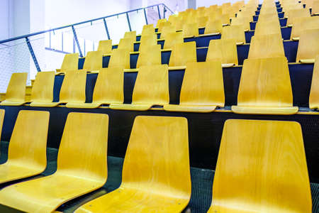 chairs at an auditorium - photo
