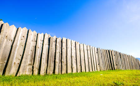 old wooden fence - nice background pattern