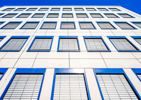 typical plattenbau in vienna - austria