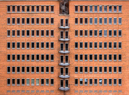 modern office building in viennaの写真素材