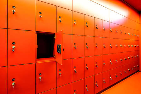 old loccker rooms - indoors - photoの写真素材
