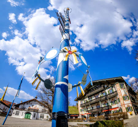 famous old town of schliersee - bavaria