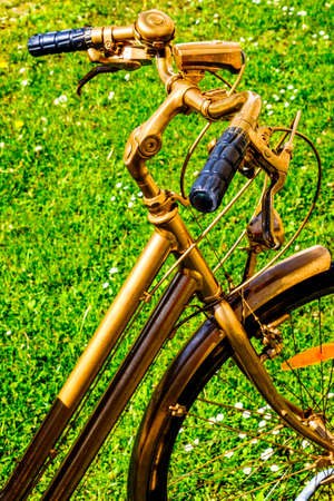 typical old bike in austria - photoの写真素材