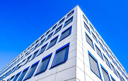 typical plattenbau in vienna - austria