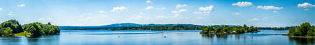 lake staffelsee near murnau - bavariaの写真素材