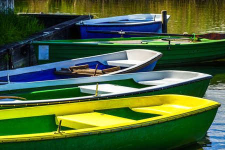old wooden boat at a harbor