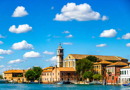 historic buildings in Murano - near Venice - italy - photo