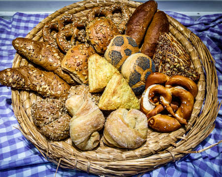 typical german bread - close upの写真素材