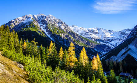 landscape at the Bschlaber Tal in Austria - photo
