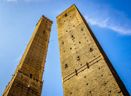 famous old town of Bologna in italy - photoの写真素材