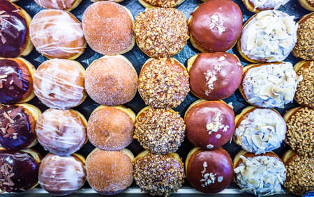 typical german cookies - called Berliner or Krapfen