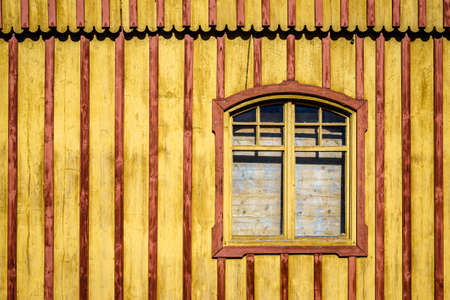 old window at a facade - photoの写真素材