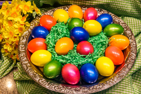 typical bavarian easter decoration - photo