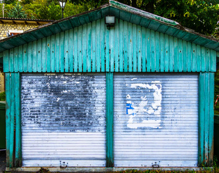 market stand in italy - photoの写真素材