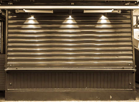 typical old kiosk in austria