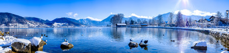 landscape at the Tegernsee lake - Bad Wiessee - Bavaria