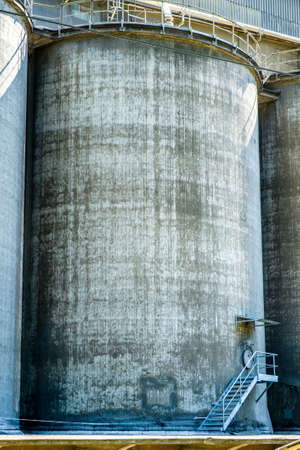 silo at a fabric - industryの写真素材