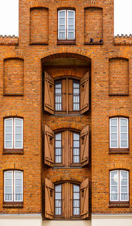 old town of lubeck (lÃ¼beck) in germanyの写真素材