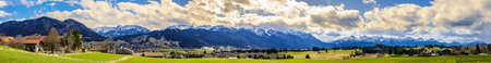 landscape near fuessen - bavaria - germany