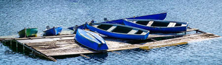 boat at a lake - photo